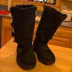 Ugg boots button bling